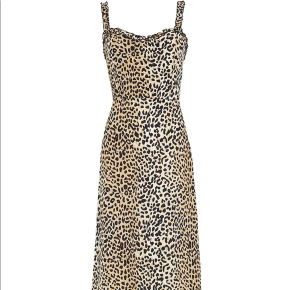 Noemie Midi Dress Le Cinq Animal - Picture 4 of 4